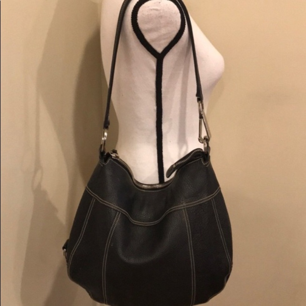 VINTAGE Prada single strap shoulder bag, black